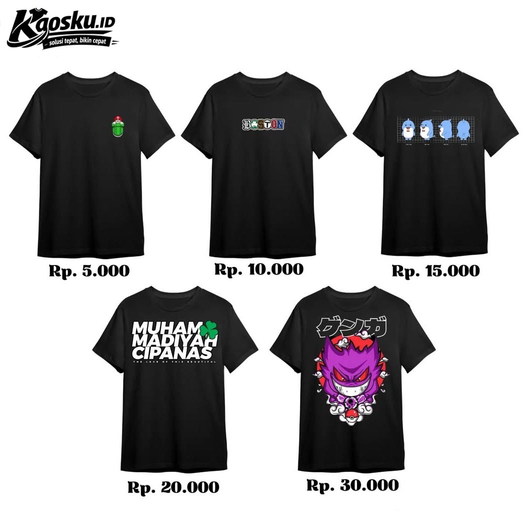 Foto Model Memakai Jersey